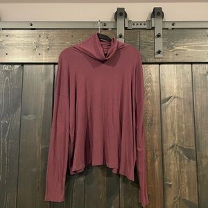 Long Sleeve Tee - Burgundy